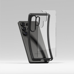 „Ringke Fusion Bold“ dėklas, skirtas „Samsung Galaxy S25 Ultra“ – juodas