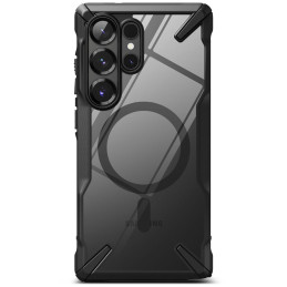 „Ringke Fusion X MagSafe“ dėklas, skirtas „Samsung Galaxy S25 Ultra“ – juodas