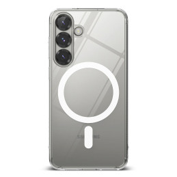 „Ringke Fusion MagSafe“ dėklas, skirtas „Samsung Galaxy S25+“ – skaidrus