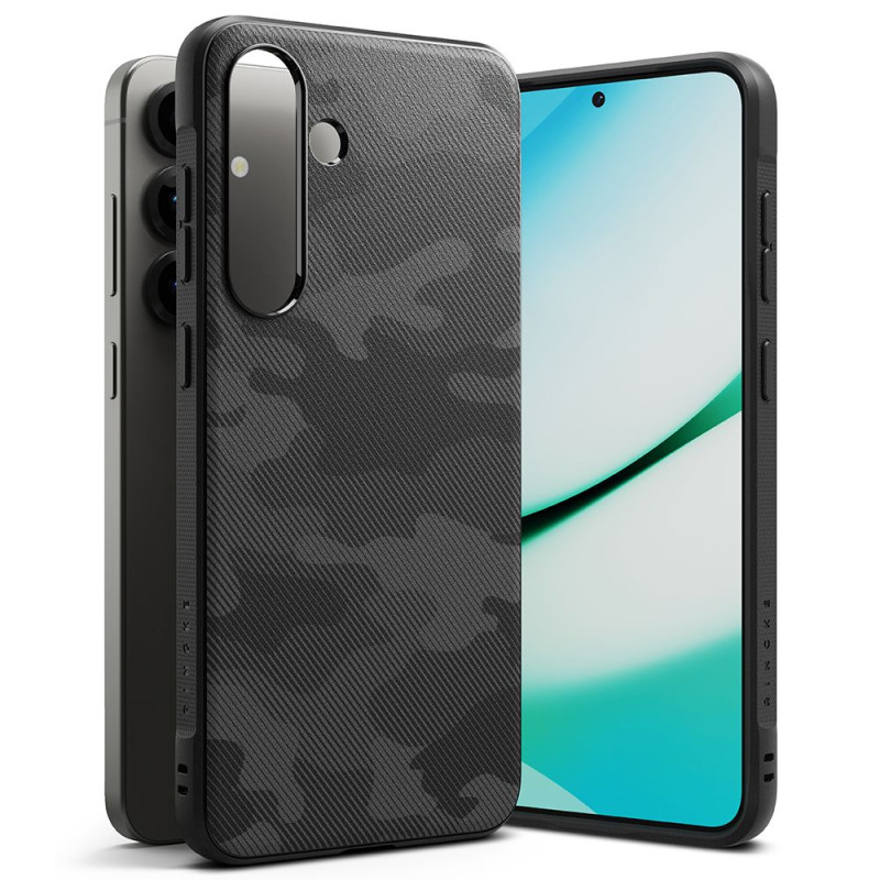„Ringke Onyx“ dėklas, skirtas „Samsung Galaxy S25“ – juodas kamufliažinis