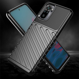 Thunder Case lankstus šarvuotas dėklas Xiaomi Redmi 10 juodas
