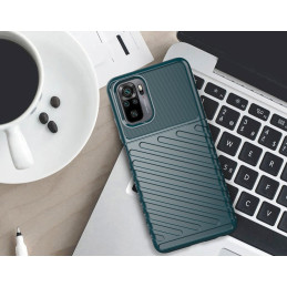 Thunder Case lankstus šarvuotas dėklas Xiaomi Redmi 10 juodas