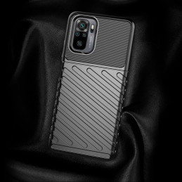 Thunder Case lankstus šarvuotas dėklas Xiaomi Redmi 10 juodas