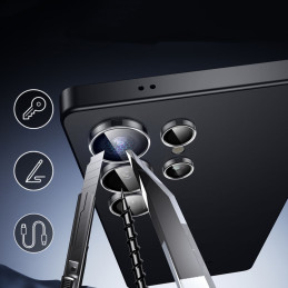 ESR Armorite kameros dėklas, skirtas „Samsung Galaxy S25 Ultra“ – skaidrus