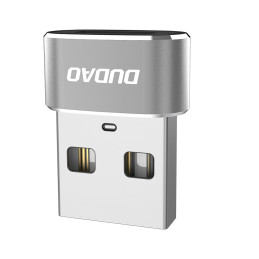 Dudao USB Type-C į USB adapteris juodas (L16AC juodas)