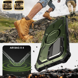 „Supcase IBLSN Armorbox Mag“, skirtas „Samsung Galaxy S25“ – alyvuogių spalvos