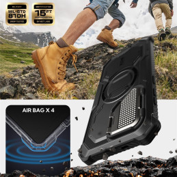 „Supcase IBLSN Armorbox Mag“ dėklas, skirtas „Samsung Galaxy S25+“ – juodas