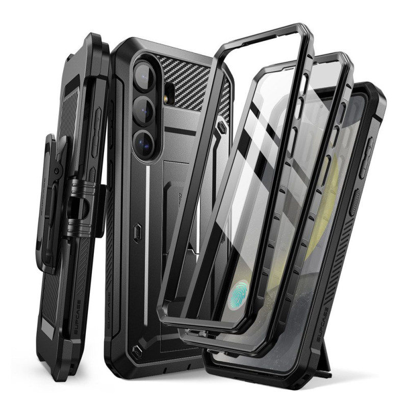 „Supcase Unicorn Beetle Pro“ 2 vnt. dėklų, skirtų „Samsung Galaxy S25+“ – juodas