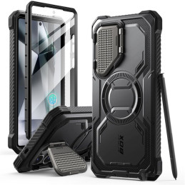 „Supcase IBLSN Armorbox Mag“ dėklas, skirtas „Samsung Galaxy S25 Ultra“ – juodas