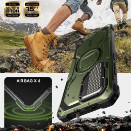 „Supcase IBLSN Armorbox Mag“ dėklas, skirtas „Samsung Galaxy S25 Ultra“ – alyvuogių spalvos
