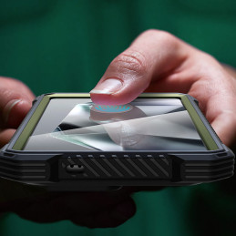 „Supcase IBLSN Armorbox Mag“ dėklas, skirtas „Samsung Galaxy S25 Ultra“ – alyvuogių spalvos