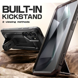 „Supcase Unicorn Beetle Pro“ dėklas, skirtas „Samsung Galaxy S25 Ultra“ – juodas