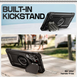 „Supcase UB XT Mag“ dėklas, skirtas „Samsung Galaxy S25 Ultra“ – juodas
