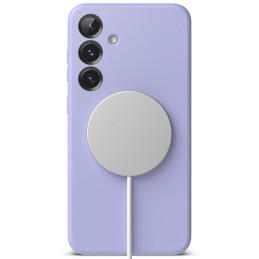 „Ringke“ silikoninis „MagSafe“ dėklas, skirtas „Samsung Galaxy S25+“ – violetinis