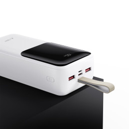 Išorinė baterija „Tech-Protect PB03“ 30000mAh 22,5W - balta