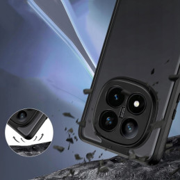 „Tech-Protect MagMat“ dėklas, skirtas „Xiaomi Redmi Note 14 Pro+ 5G“ – matinės juodos spalvos