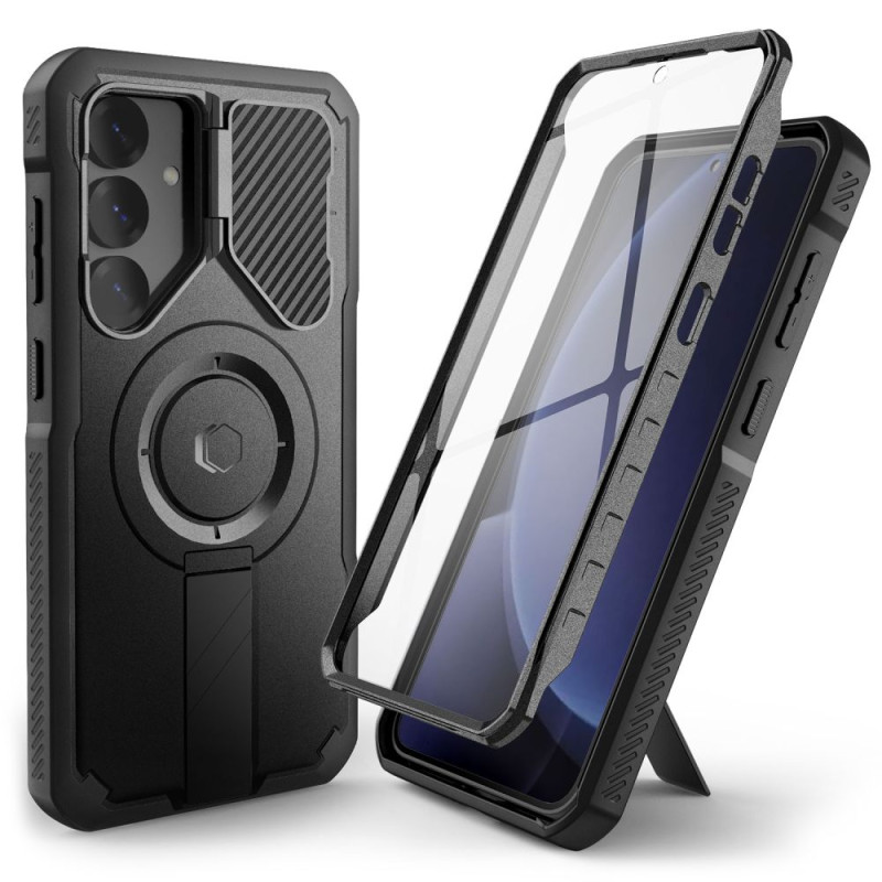 „Tech-Protect Kevlar MagSafe+“ dėklas, skirtas „Samsung Galaxy S25“ – juodas