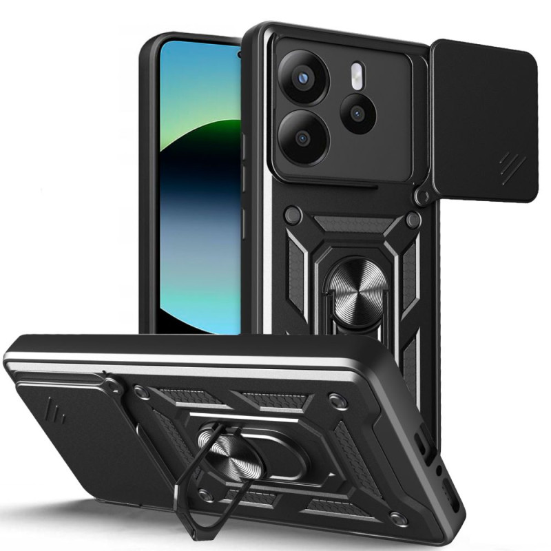 „Tech-Protect CamShield Pro“ dėklas, skirtas „Xiaomi Redmi Note 14 5G“ – matinės juodos spalvos