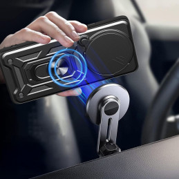 „Tech-Protect CamShield Pro“ dėklas, skirtas „Xiaomi Redmi Note 14 Pro+ 5G“ – matinės juodos spalvos