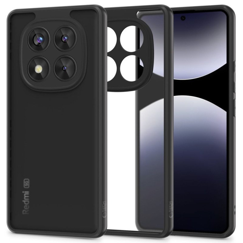 „Tech-Protect MagMat“ dėklas, skirtas „Xiaomi Redmi Note 14 Pro 5G“ / „Poco X7 5G“ – matinės juodos spalvos