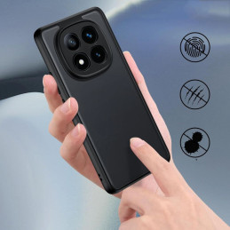 „Tech-Protect MagMat“ dėklas, skirtas „Xiaomi Redmi Note 14 Pro 5G“ / „Poco X7 5G“ – matinės juodos spalvos