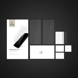 „Tech-Protect Hydroflex Fit+“ 2 hidrogelio plėvelių pakuotė, skirta „Xiaomi Redmi Note 14 Pro 5G / 14 Pro+ 5G / Poco X7 ...