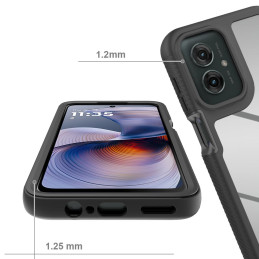„Tech-Protect“ apsauginis dėklas, skirtas „Motorola Moto G55 5G“ – juodas