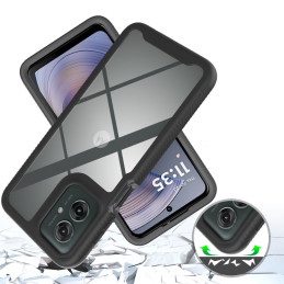 „Tech-Protect“ apsauginis dėklas, skirtas „Motorola Moto G55 5G“ – juodas