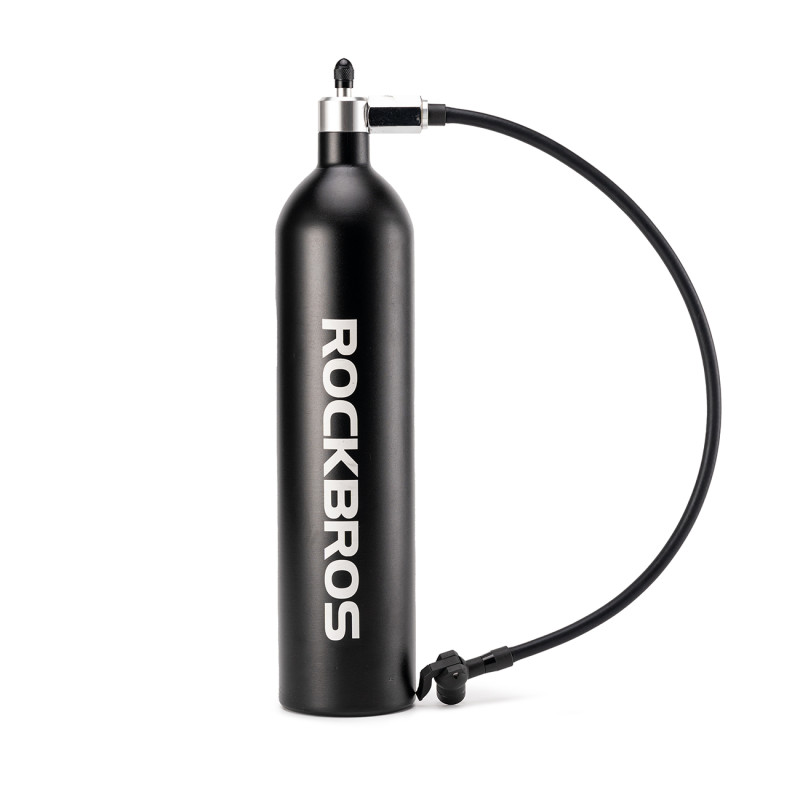 „Rockbros“ bekamerinių padangų pripūtimo pistoletas, 200 PSI, 1,2 l – juodas