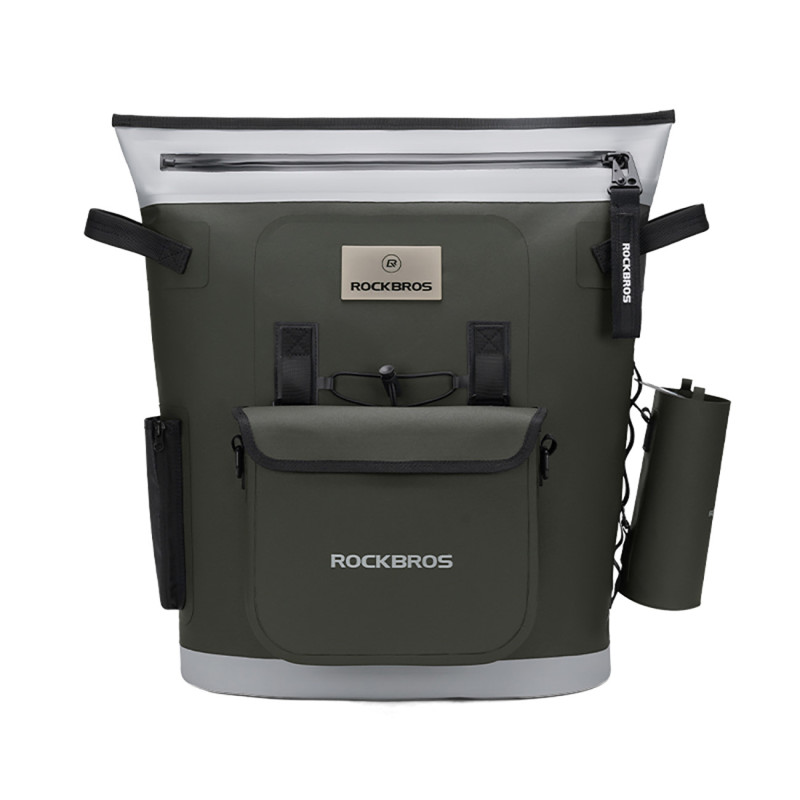„Rockbros“ termo kuprinė su izoliacija, 18 l, ergonomiška – žalia