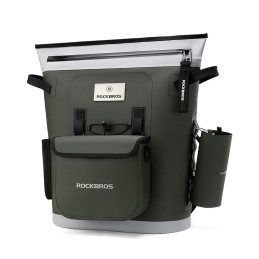 „Rockbros“ termo kuprinė su izoliacija, 18 l, ergonomiška – žalia