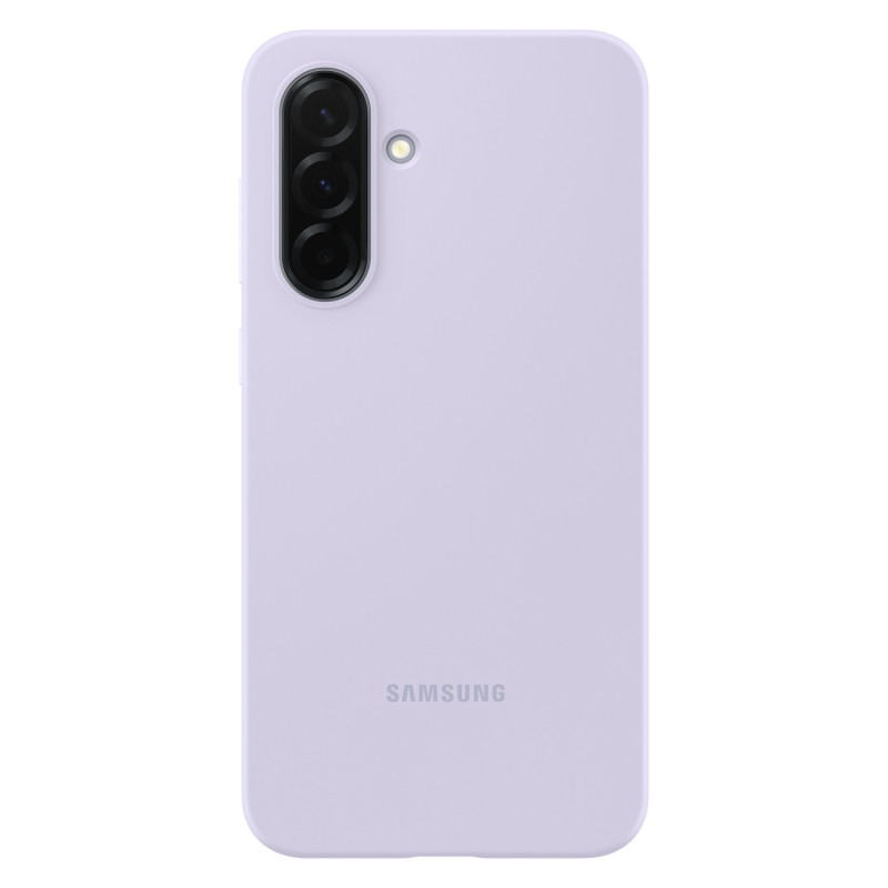„Samsung“ silikoninis dėklas EF-PA366CVEGWW, skirtas „Samsung Galaxy A36 5G“ - violetinis