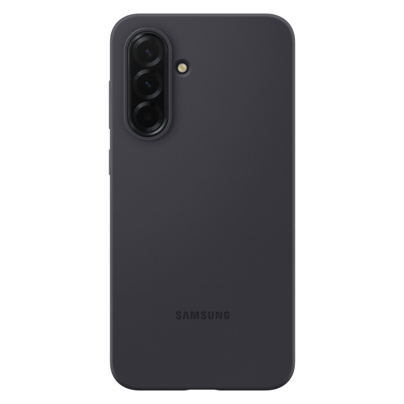 „Samsung Rugged Silicone Case EF-RA366CBEGWW“, skirtas „Samsung Galaxy A36 5G“, juodas