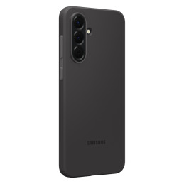 „Samsung“ silikoninis dėklas EF-PA566CBEGWW, skirtas „Samsung Galaxy A56 5G“ - juodas
