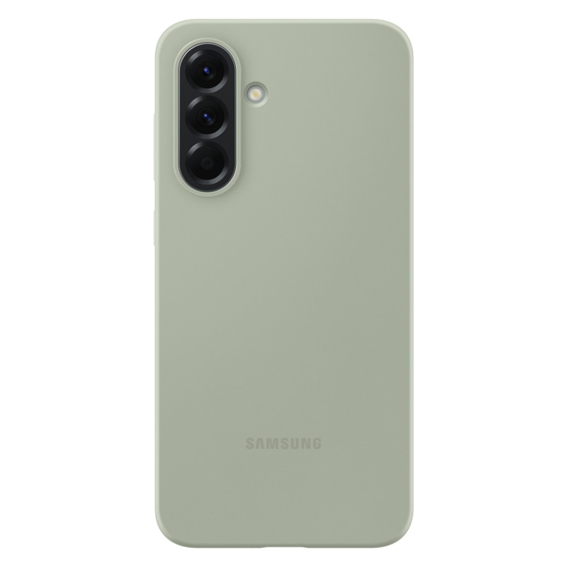 „Samsung“ silikoninis dėklas EF-PA566CGEGWW, skirtas „Samsung Galaxy A56 5G“ - žalias