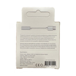 „Samsung GP-TGU023AE“ DAC adapteris USB-C į 3,5 mm mini lizdą (baltas)
