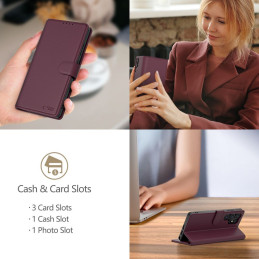 „Tech-Protect“ piniginės dėklas, skirtas „Xiaomi Redmi Note 14 Pro 5G / 14 Pro+ 5G / Poco X7 5G“ - matinės juodos spalvo...