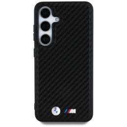 BMW odinis anglies pluošto „MagSafe“ dėklas, skirtas „Samsung Galaxy S25+“ – juodas