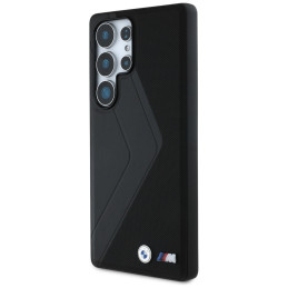 BMW odinis, didelių juostelių „MagSafe“ dėklas, skirtas „Samsung Galaxy S25 Ultra“ – juodas