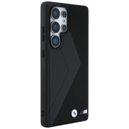 BMW odinis, didelių juostelių „MagSafe“ dėklas, skirtas „Samsung Galaxy S25 Ultra“ – juodas