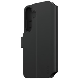 „CARE by PanzerGlass“ piniginės ir laikiklio dėklas, skirtas „Samsung Galaxy S25+“ – juodas