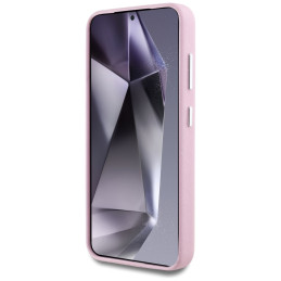Karl Lagerfeld Saffiano pilnai įvyniojamas pailgas metalinis logotipas su MagSafe dėklu, skirtas Samsung Galaxy S25+ – r...