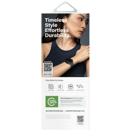 UNIQ Dante Pro Apple Watch dirželis, 44/ 45/ 46/ 49 mm, nerūdijančio plieno – rožinis