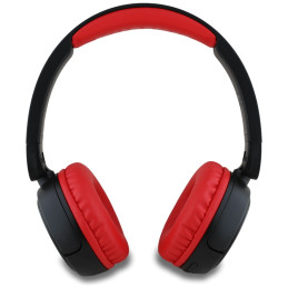 „Bluetooth“ ausinės su „Hello Kitty“ veido logotipu – raudonos