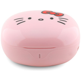Hello Kitty TWS ausinės su blizgia apdaila – rožinės