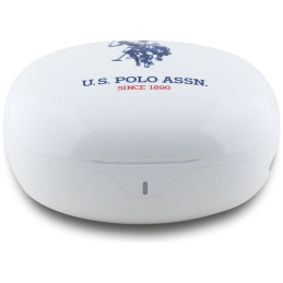 TWS US Polo DH Logo Bluetooth ausinės – baltos