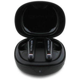 TWS US Polo DH logotipo „Bluetooth“ ausinės – juodos
