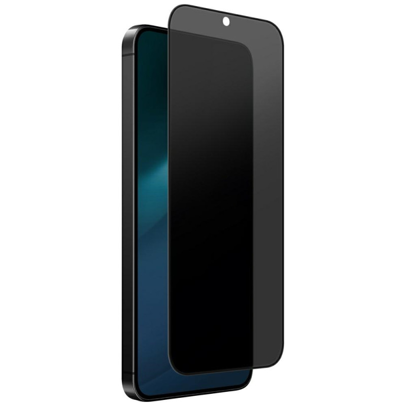 „UNIQ Optix Privacy“ grūdintas apsauginis stiklas, skirtas „Samsung Galaxy S25 / S24“.