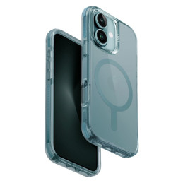 UNIQ Combat MagSafe dėklas, skirtas iPhone 16 Plus 6.7" – žalias