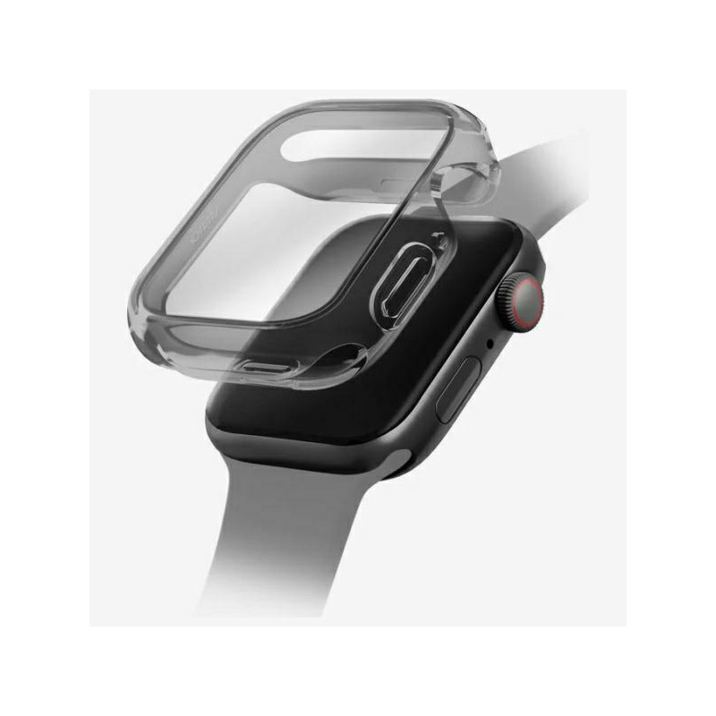 UNIQ Garde dėklas, skirtas „Apple Watch 46 mm“ – rūkytas